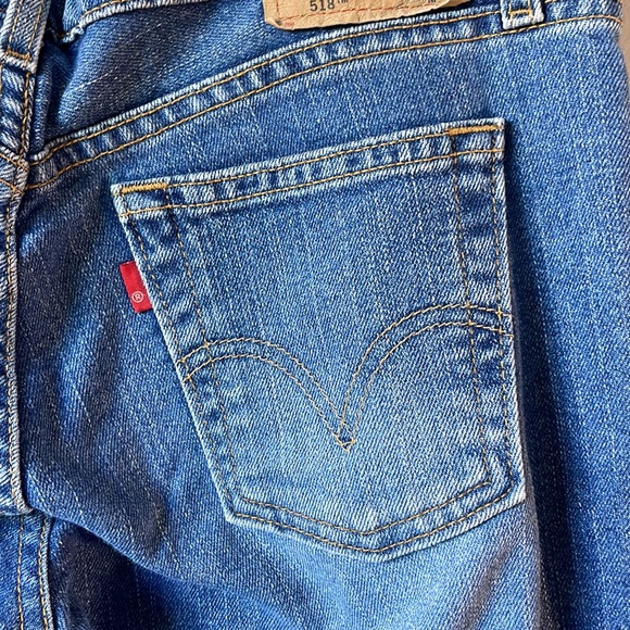 Levi’s junior size 9 super low bootcut denim jeans med wash. - Picture 4 of 10
